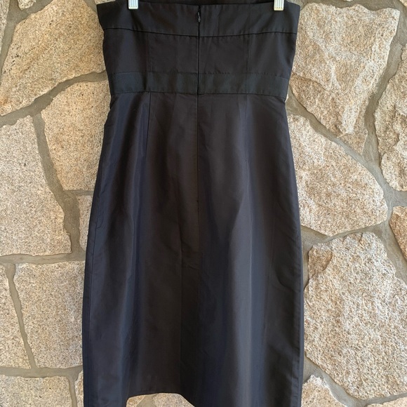 J. Crew Black Silk Taffeta Cocktail Dress - Picture 7 of 10
